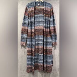 J. Jill Multicolor Striped Sweater